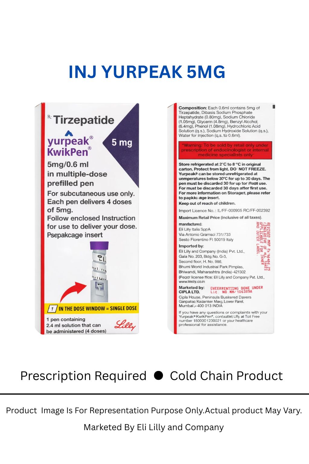 inj yurpeak 5 mg inj yurpeak 5 mg
