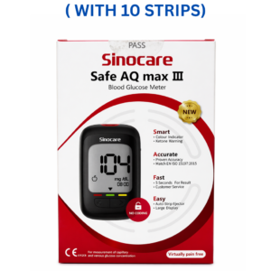 sinocare safe aq max plus 10 strips