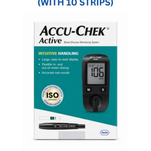 accu check active meter+10 strips