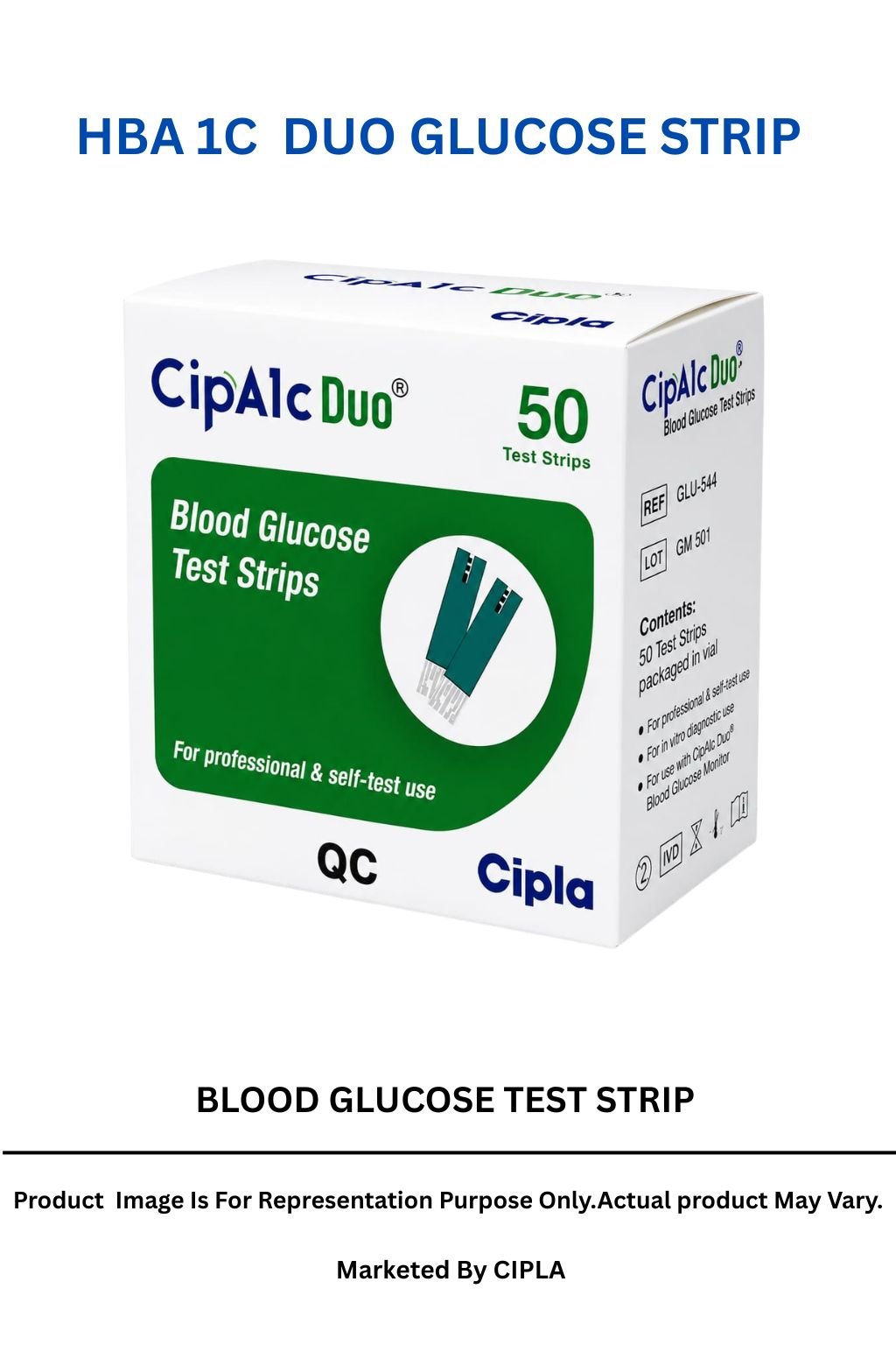 HOME PAGE. CIPLA 1C DUO GLUCOSE STRIP